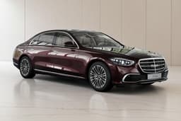 Mercedes Benz S Class Color Rubellite Red Metallic